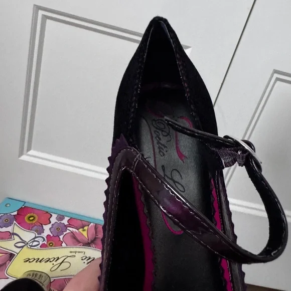 Poetic License “Take It Easy” Burgundy Heels size 8. Euro 39 - Picture 4 of 9